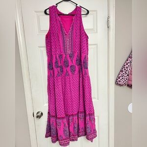 Old Navy Fuchsia and Purple Maxi Dress